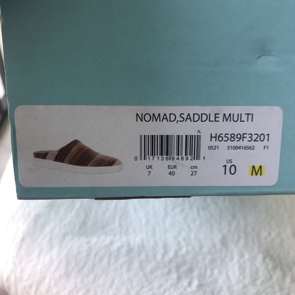 Life Stride Nomad mule size 10 multi color browns  traction sole - Picture 10 of 13